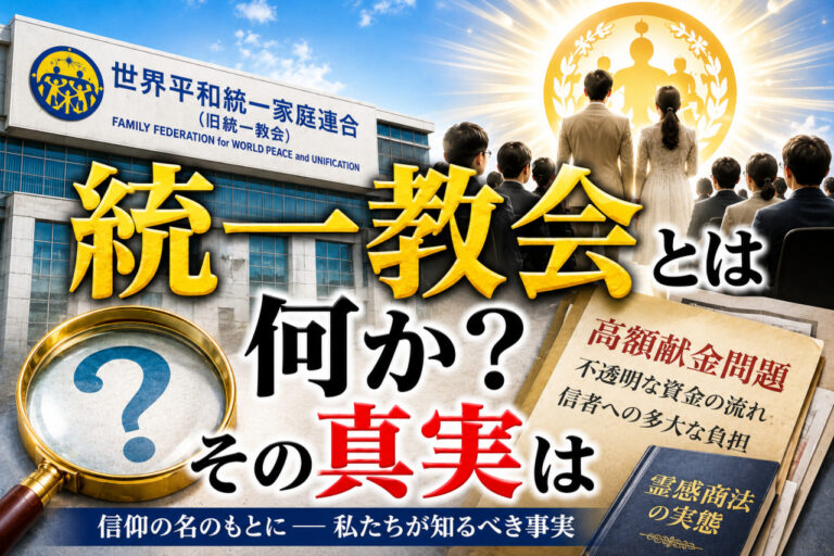 <strong>統一教会とは何か？その真実は。【宇宙平和統一家庭連合】        </strong>　　　　　　黄輝光一