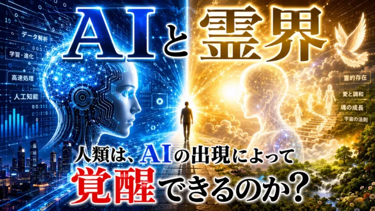 【AIと霊界】｢人類はAIの出現によって、覚醒できるのか？｣