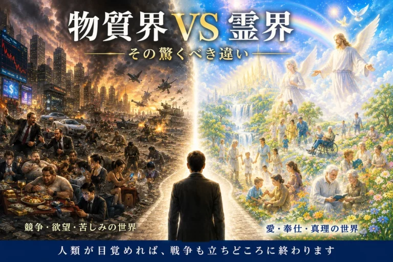 【物質界ＶＳ霊界】　その驚くべき違い！