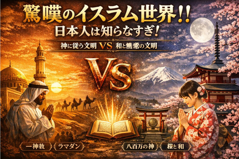 【驚嘆のイスラム世界！！日本人は知らなすぎ！】