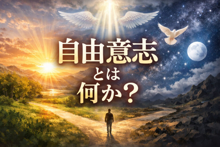 【自由意志とは何か？】神の摂理がはだかるとは!!
