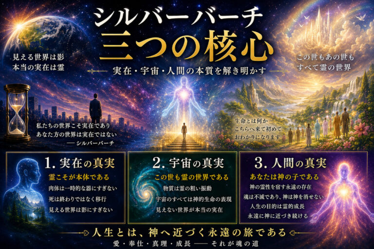 シルバーバーチ三つの核心～実在・宇宙・人間の本質を解き明かす～